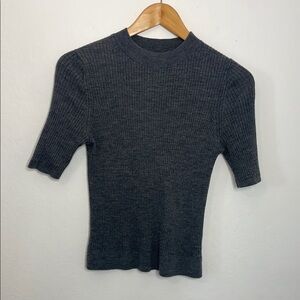Uniqlo Ribbed Wool Knit Sweater